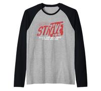 Esfuércese por una Vida Haga Que Otros tengan una mentalidad ambición celosa Camiseta Manga Raglan