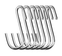 ESFUN - Paquete de 30 ganchos resistentes en forma de S para colgar sartenes, ollas, utensilios, ropa, bolsos, toallas y plantas