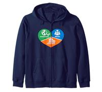 ESG Gobernanza Social Ambiental Corazón Sudadera con Capucha