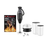 ESGE 98215 ESGE-Zauberstab M 200 - Batidora de mano para barbacoa, hasta 17.000 rpm, 200 W, con accesorio para picar, color negro