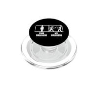 Esgrima Tu Novia Mi Novia Novio Esgrima Graciosa PopSockets PopGrip para MagSafe