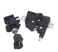 Eshgtuo Cierre de puerta Para TransitConnect 2002-2015 Juego De Cerradura Y Pestillo Capó Con 2 Llaves 4124287 YC1516B970AD Actuador