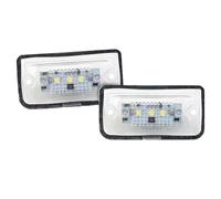 Eshgtuo Luz de la Placa del Auto Para Benz Clase C W203 CLK-Class W209 SL-Class R230 Luz LED Matrícula Blanca Lámpara Placa 2 Piezas La luz de la matrícula