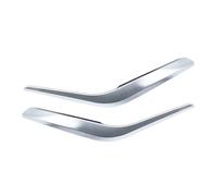 Eshgtuo Maneta Interior 2 Piezas Reposabrazos Puerta Interior Izquierda Coche Manija Tracción Embellecedor Cubierta Exterior Para X1 E84 2010-2016 Maneta Puerta(Silver 2PCS)
