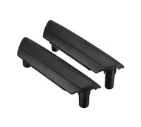 Eshgtuo Maneta Interior Par Cubiertas Manija Puerta Iner Coche Para VW Para T5 2009-2015 Embellecedor Interior Delantero 7H0867179 7H0867179B Maneta Puerta(Black)