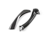 Eshgtuo Maneta Interior Reemplazo Manijas Puerta Para Serie3 E90 E91 318 320 325 32 330 335 Barra Manija Panel Puertas Interiores Maneta Puerta(Carbon left kit)