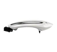 Eshgtuo Manija Exterior Reemplazo Kit Manija Puerta Externa 51217231931 para 5 6 7 Series F07 F10 F11 F06 F12 F13 F01 F02 Maneta Tirador Puerta(White Front Left)