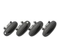 Eshgtuo Manija Exterior Reemplazo Manija Puerta Exterior Izquierda Derecha 96541631 96541632 96541633 96541634 para Daewoo para Kalos 2002-2019 Maneta Tirador Puerta(4 Piece Set)