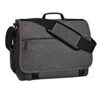 Eshow Bolsa Bandolera de Lona con Asa para Hombre, Bolso de Hombro con Gran Capacidad, Adecuado para Trabajo Escuela Viaje