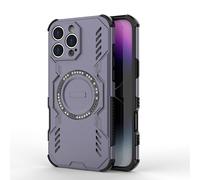 ESHUYI Funda Magnética para Nothing Phone (3a) Lite, Carcasa Antigolpes con Esquinas de Airbag, Disipación de Calor, Híbrida TPU+PC, Morado