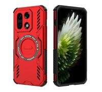 ESHUYI Funda Magnética para OnePlus 15, Carcasa Antigolpes con Esquinas de Airbag, Disipación de Calor, Híbrida TPU+PC, Rojo