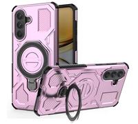 ESHUYI Funda Magnética para Samsung Galaxy A57, Carcasa Antigolpes con Esquinas de Airbag, Soporte Giratorio 360°, Híbrida TPU+PC, Morado