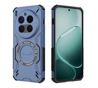 ESHUYI Funda Magnética para Vivo X300 Pro, Carcasa Antigolpes con Esquinas de Airbag, Disipación de Calor, Híbrida TPU+PC, Azul