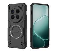 ESHUYI Funda Magnética para Vivo X300 Pro, Carcasa Antigolpes con Esquinas de Airbag, Disipación de Calor, Híbrida TPU+PC, Negro