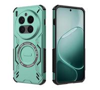 ESHUYI Funda Magnética para Vivo X300 Pro, Carcasa Antigolpes con Esquinas de Airbag, Disipación de Calor, Híbrida TPU+PC, Verde