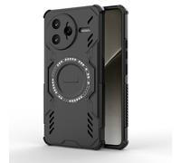 ESHUYI Funda Magnética para Xiaomi Poco F7 Ultra, Carcasa Antigolpes con Esquinas de Airbag, Disipación de Calor, Híbrida TPU+PC, Negro