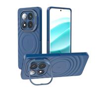 ESHUYI Funda Magnética para Xiaomi Redmi Note 14 Pro 5G/Xiaomi Poco X7 5G Compatible con MagSafe, Carcasa Antigolpes de Grado Militar con Soporte, Airbags de Seguridad Integrados, Azul