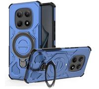 ESHUYI Funda Magnética para Xiaomi Redmi Note 15 4G, Carcasa Antigolpes con Esquinas de Airbag, Soporte Giratorio 360°, Híbrida TPU+PC, Azul