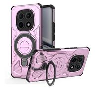 ESHUYI Funda Magnética para Xiaomi Redmi Note 15 5G/Poco M8 5G, Carcasa Antigolpes con Esquinas de Airbag, Soporte Giratorio 360°, Híbrida TPU+PC, Morado