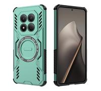 ESHUYI Funda Magnética para Xiaomi Redmi Note 15 Pro 4G, Carcasa Antigolpes con Esquinas de Airbag, Disipación de Calor, Híbrida TPU+PC, Verde