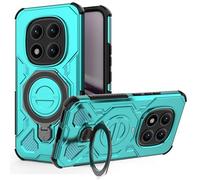 ESHUYI Funda Magnética para Xiaomi Redmi Note 15 Pro Plus/Poco M8 Pro, Carcasa Antigolpes con Esquinas de Airbag, Soporte Giratorio 360°, Híbrida TPU+PC, Verde