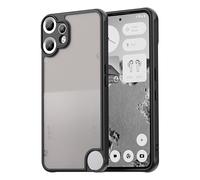 ESHUYI Funda Mate para Nothing CMF Phone 2 Pro, [Protección contra Caídas Grado Militar] Carcasa Trasera Translúcida Esmerilada, Antihuellas - Negro