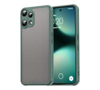 ESHUYI Funda Mate para Nothing Phone (3a) Lite, [Protección contra Caídas Grado Militar] Carcasa Trasera Translúcida Esmerilada, Antihuellas - Verde