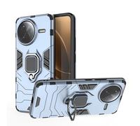 ESHUYI Funda para Xiaomi Poco F7 Ultra con Giratorio Soporte de 360° [5X Grado Militar Anti-caída Protección] Carcasa Parachoque PC + TPU, Azul