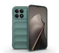 ESHUYI Funda Silicona Líquida para Nothing Phone (3a) Lite con Protección Antigérmenes, Carcasa Antichoque de Grado Militar con Revestimiento de Microfibra Suave, Verde