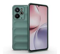 ESHUYI Funda Silicona Líquida para Realme 14T/Realme 14 5G con Protección Antigérmenes, Carcasa Antichoque de Grado Militar con Revestimiento de Microfibra Suave, Verde