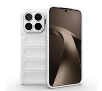 ESHUYI Funda Silicona Líquida para Xiaomi 17T Pro con Protección Antigérmenes, Carcasa Antichoque de Grado Militar con Revestimiento de Microfibra Suave, Blanco