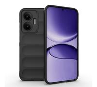 ESHUYI Funda Silicona Líquida para Xiaomi Poco F7 5G con Protección Antigérmenes, Carcasa Antichoque de Grado Militar con Revestimiento de Microfibra Suave, Negro