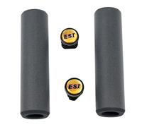ESI Puños de manillar de silicona extra gruesos negro 130 mm