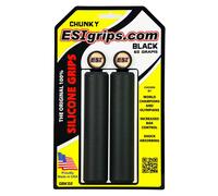 ESI Bar Grips MTB Chunky Silicone Black One Size