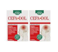 ESI - CEFADOL Complemento con Matricaria, Sauce Blanco, Magnesio y Vitamina B6 - 30 Comprimidos - Apoyo al Bienestar Muscular y Nervioso - Sin Gluten - Apto desde 12 Años (30 Unidad (Paquete de 2))