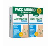 ESI Colon Cleanse Lax Flor - Fibra Prebiótica con Frángula - Pack 2 | Con malva y extractos naturales de plantas. Complemento alimenticio para adultos. Pack de 2 envases.