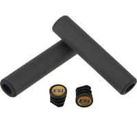 ESI Empuñaduras de manillar de silicona Racers Edge negro 130 mm