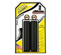 ESI Extra Fornido Silicona Montaña Manillar Puños Negro 130mm MTB Mtn Bicicleta