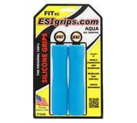 ESI Fit XC Silicona Puños de Manillar 130mm Azul Montaña Hybrid Barra Plana Road