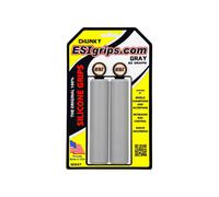 ESI Fornido Silicona Puños de Manillar Gris 130mm Montaña Híbrido Barra Plana