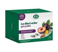 Esi Le Dieci Erbe - Gel Psillio Integratore Alimentare Transito Intestinale, 30 bustine