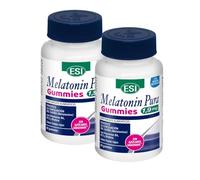 ESI Melatonina en Gominolas con Pasiflora, Melisa, Amapola y Vitaminas B - Sin Azúcar - Sabor Frambuesa - 60 Gummies - Complemento Alimenticio Masticable para Bienestar Diario y Rutina Nocturna (2)