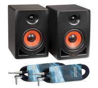 ESI nEAR i5 Studio - Altavoces activos (1 par, con 2 cables jack keepdrum)