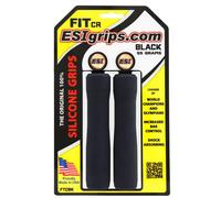 ESI Para Cr Silicona Puños de Manillar 130mm Negro Montaña XC Híbrido Plano Road