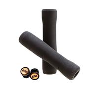 ESI Para XC Silicona Puños de Manillar 130mm Negro Montaña Híbrido Barra Plana