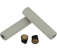 ESI Puños de manillar de silicona Chunky gris 130 mm