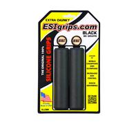 ESI Puños de manillar de silicona extra gruesos negro 130 mm