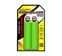 ESI Puños de manillar de silicona extra gruesos verde 130 mm