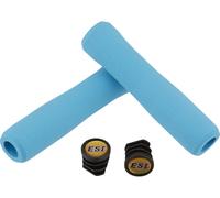 ESI Puños de manillar de silicona FIT XC azul