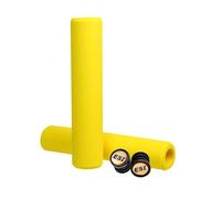 ESI Racers Borde Silicona Puños de Manillar Amarillo Montaña Híbrido Barra Plana
